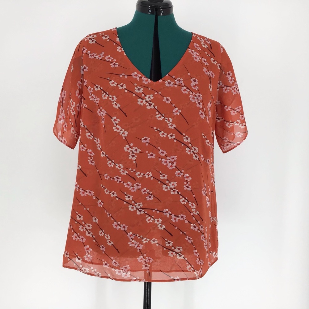 Cabi Clothing Split Sleeve Top, #5712, Medium